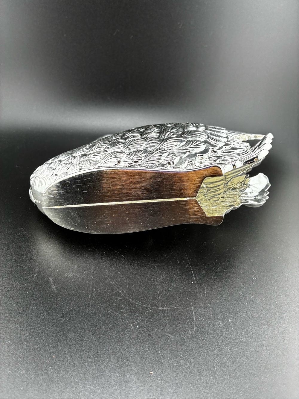 1984 Godinger Silver plated Swan letter holder - Picture 7 of 12